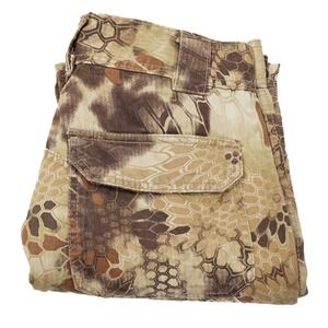 KRYPTEK Men's Size M Honeycomb Camo Highlander Tactical Cargo Hunting Pants